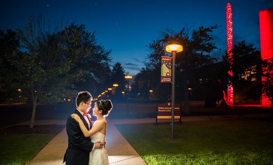 IU Art Museum Wedding Photography