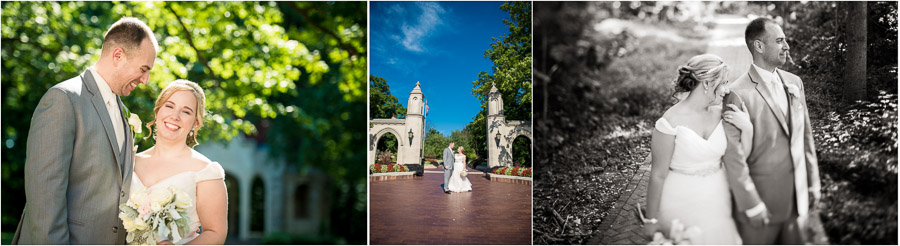 IU Tudor Room Wedding Photos