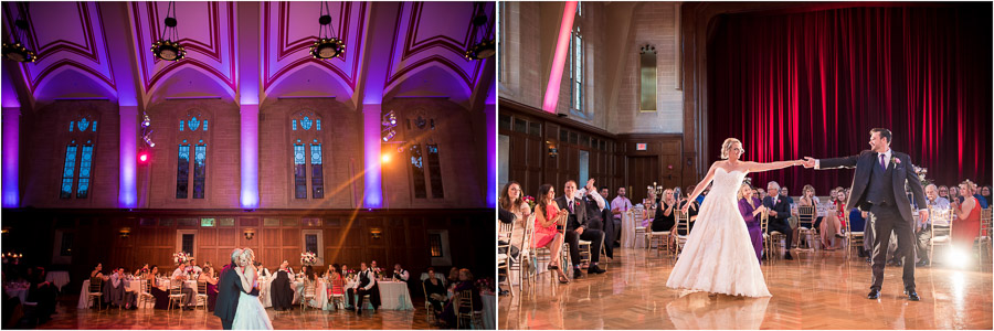 Indiana University Wedding Alumni Hall Photos