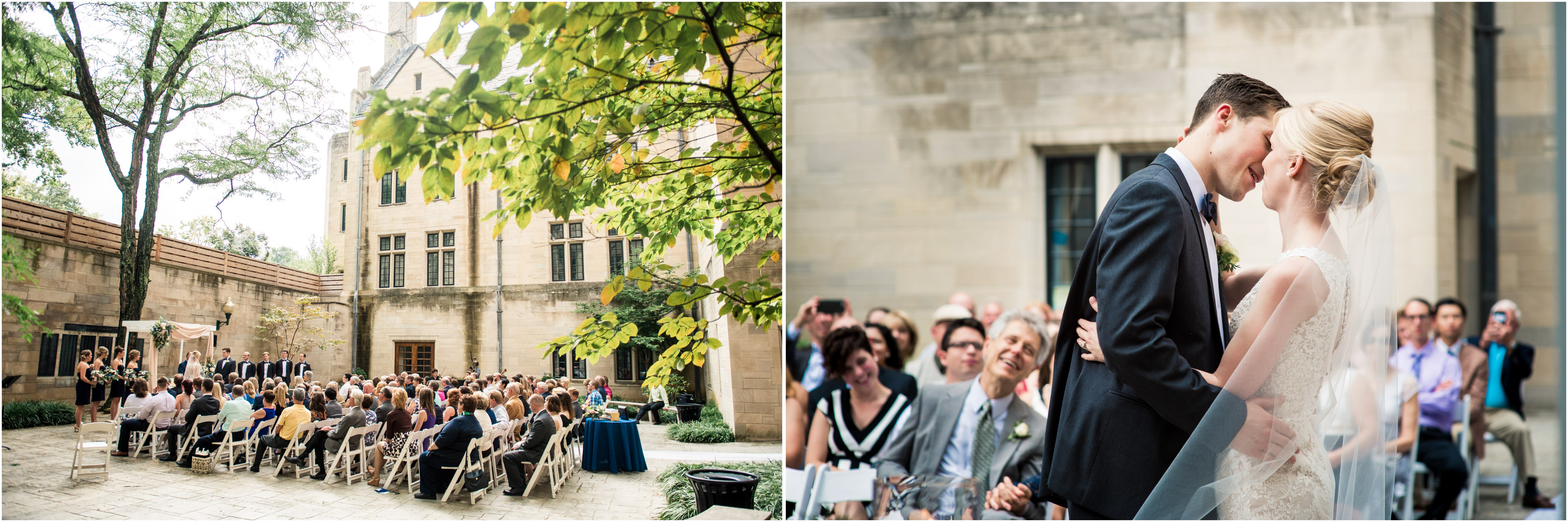 Indiana University Wedding Photography Tree Suites Ceremony Pics