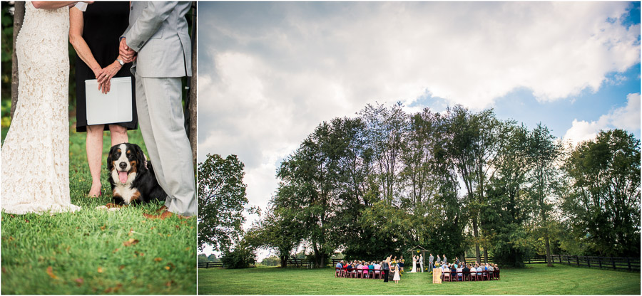 Beautiful Fall Wedding at Sycamore Farm in Bloomington