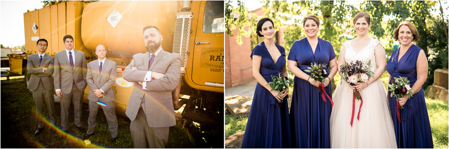 Madison at the Mill Bridal Party Photos