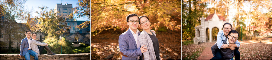 Fall IU Engagement Photos