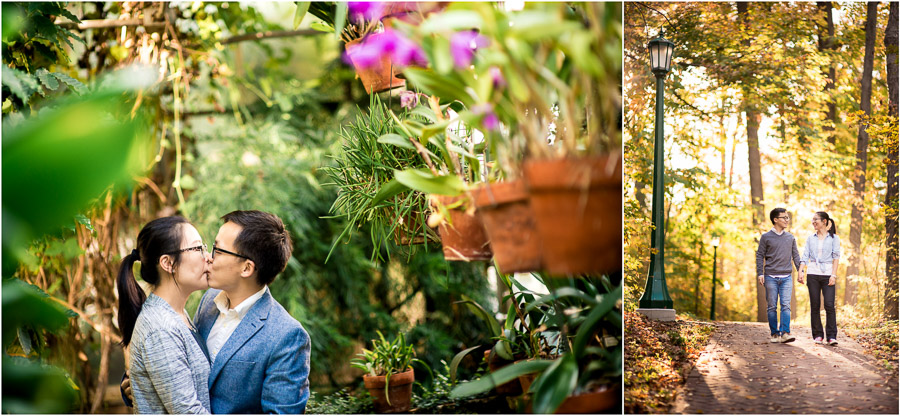 Fall IU Engagement Photos