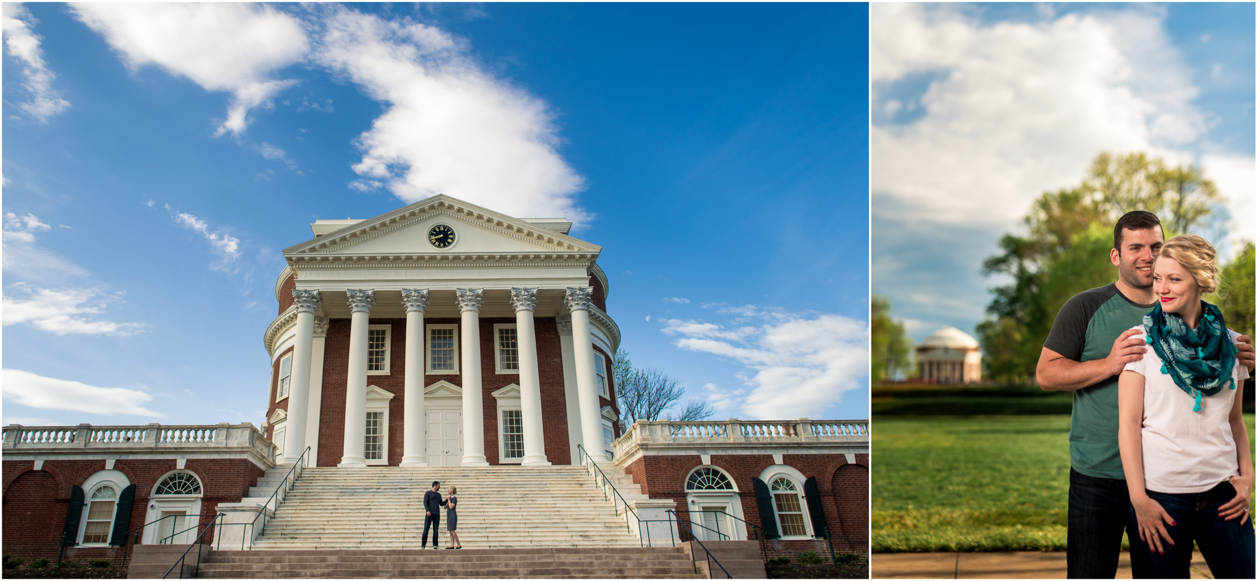 Charlottesville Engagement Photography at UVA