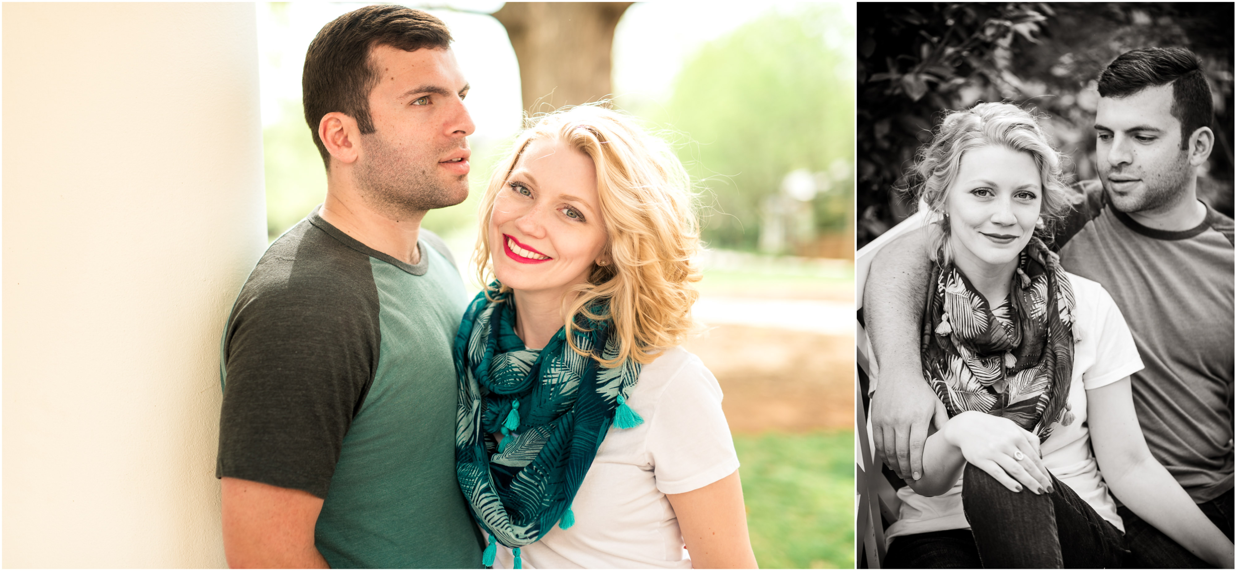 Charlottesville Engagement Photography at UVA