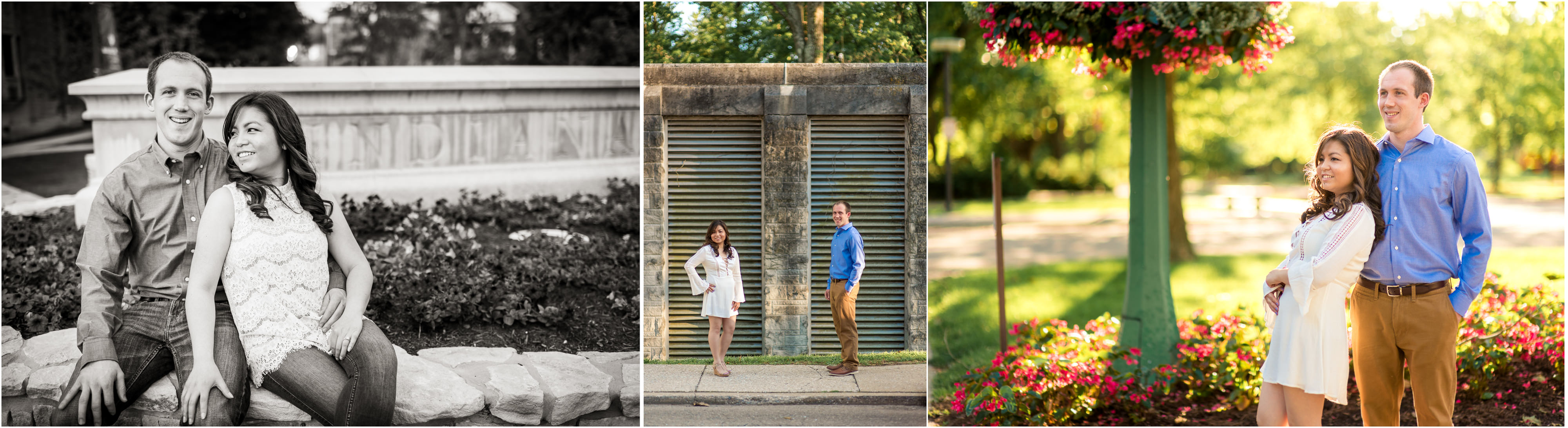 Brandon + Mo's IU Campus Engagement Photos!