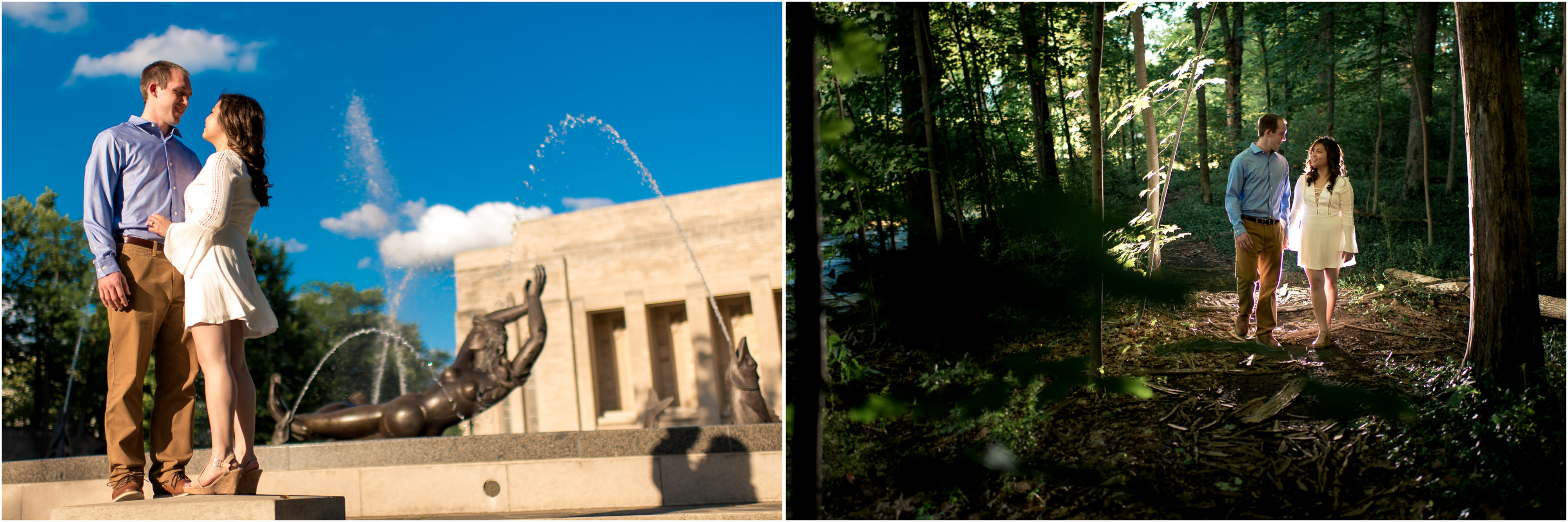 Brandon + Mo's IU Campus Engagement Photos!