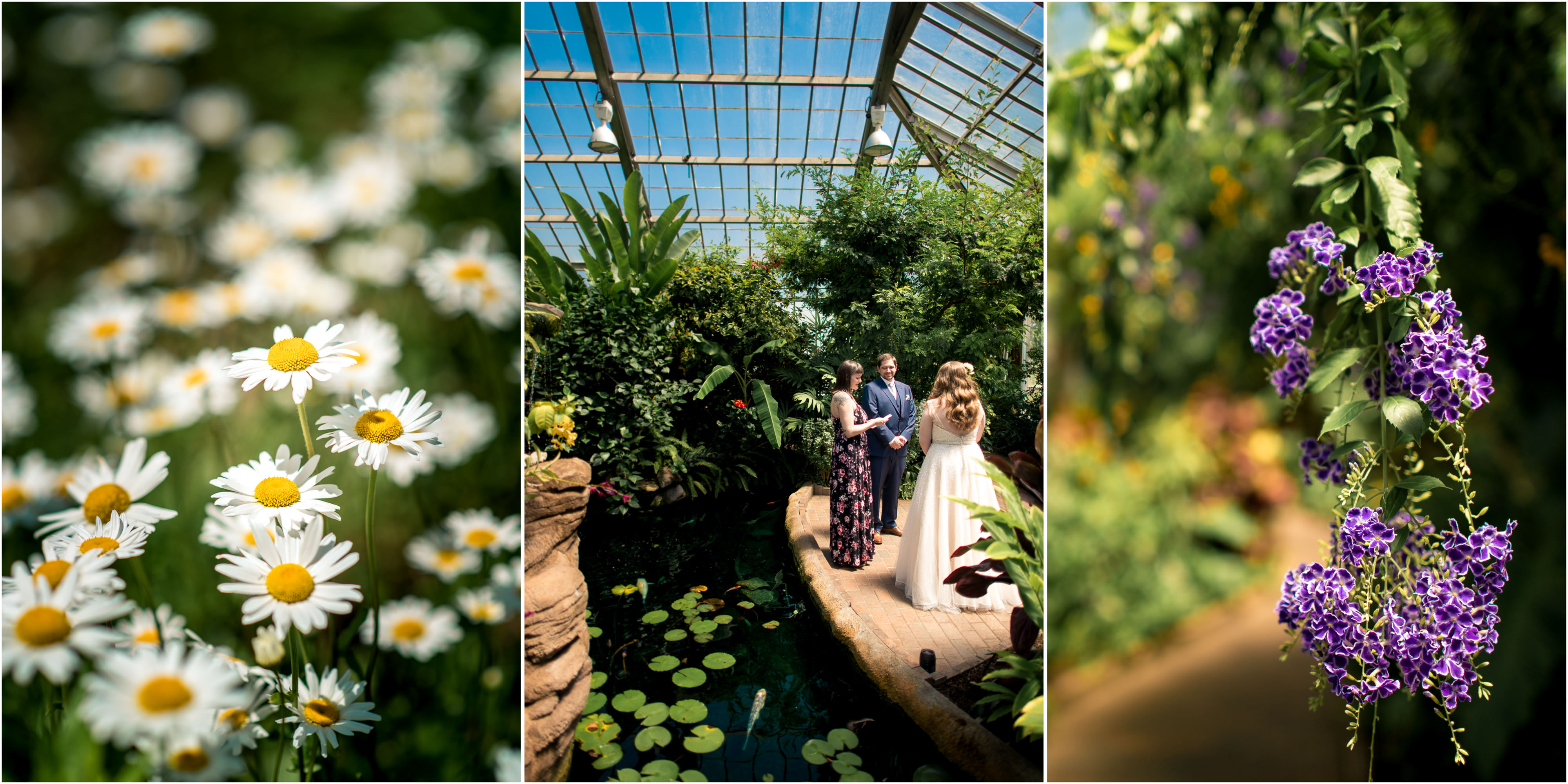 Garfield Park Conservatory Wedding Photos