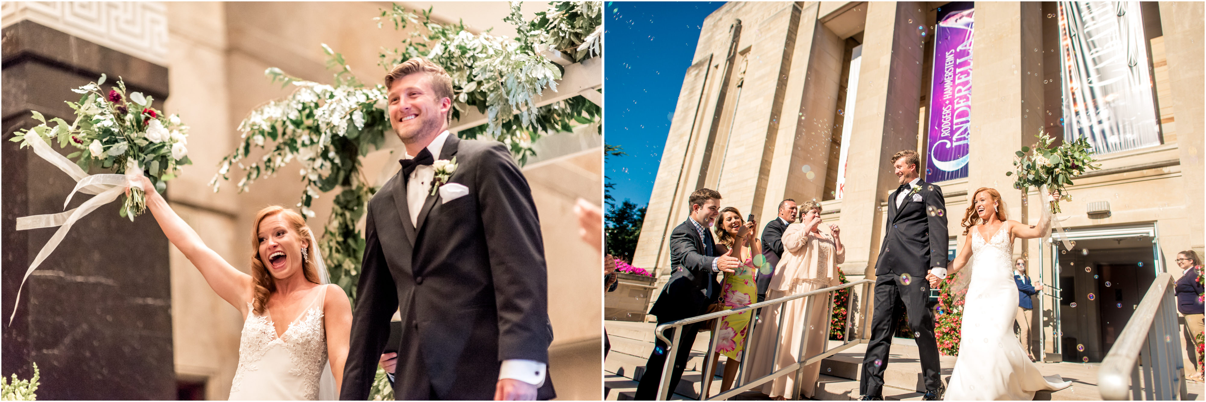 William + Taylor's IU Auditorium Wedding Photos