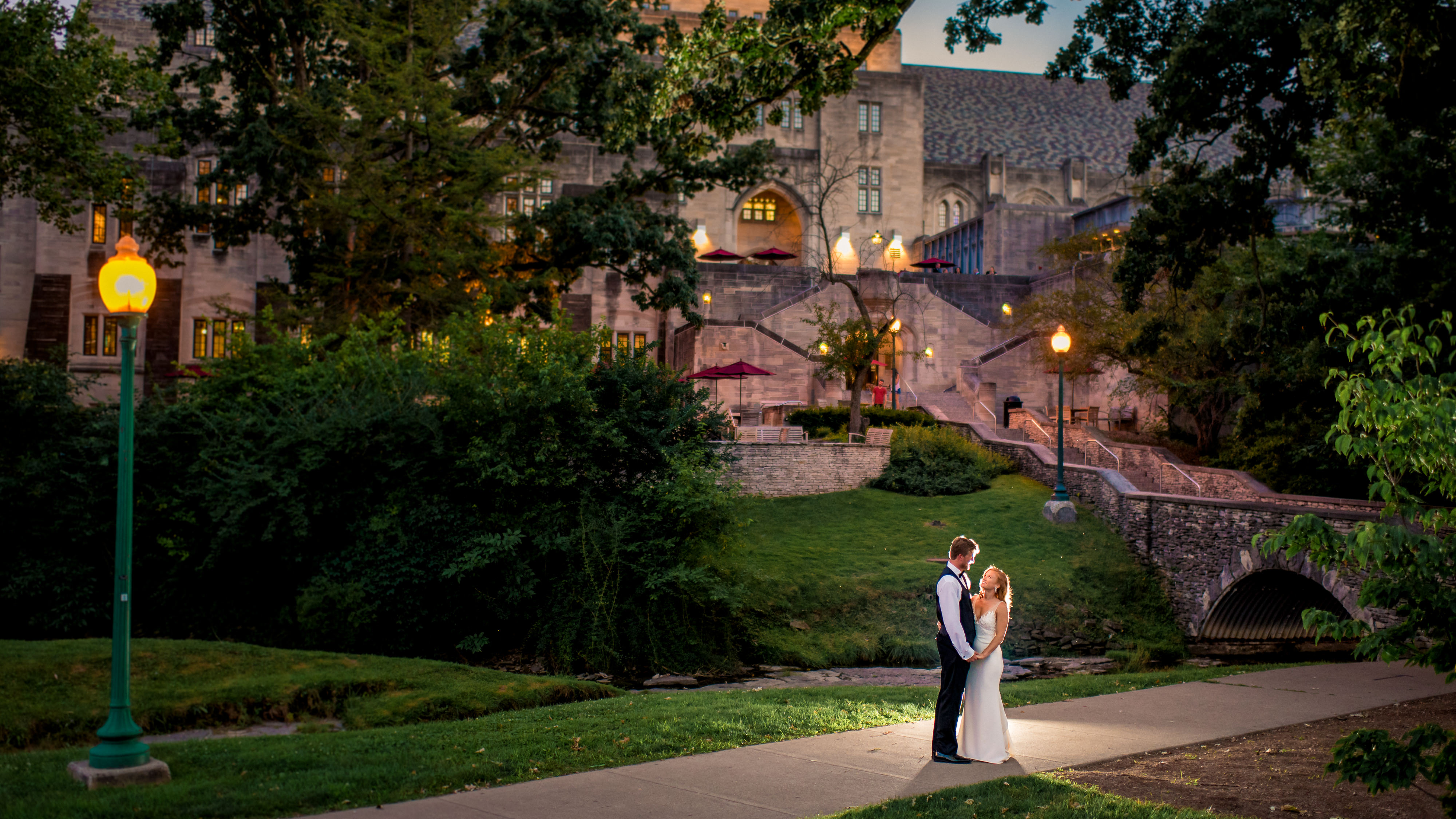 IU Hall of Murals Wedding and Alumni Hall Reception Photos