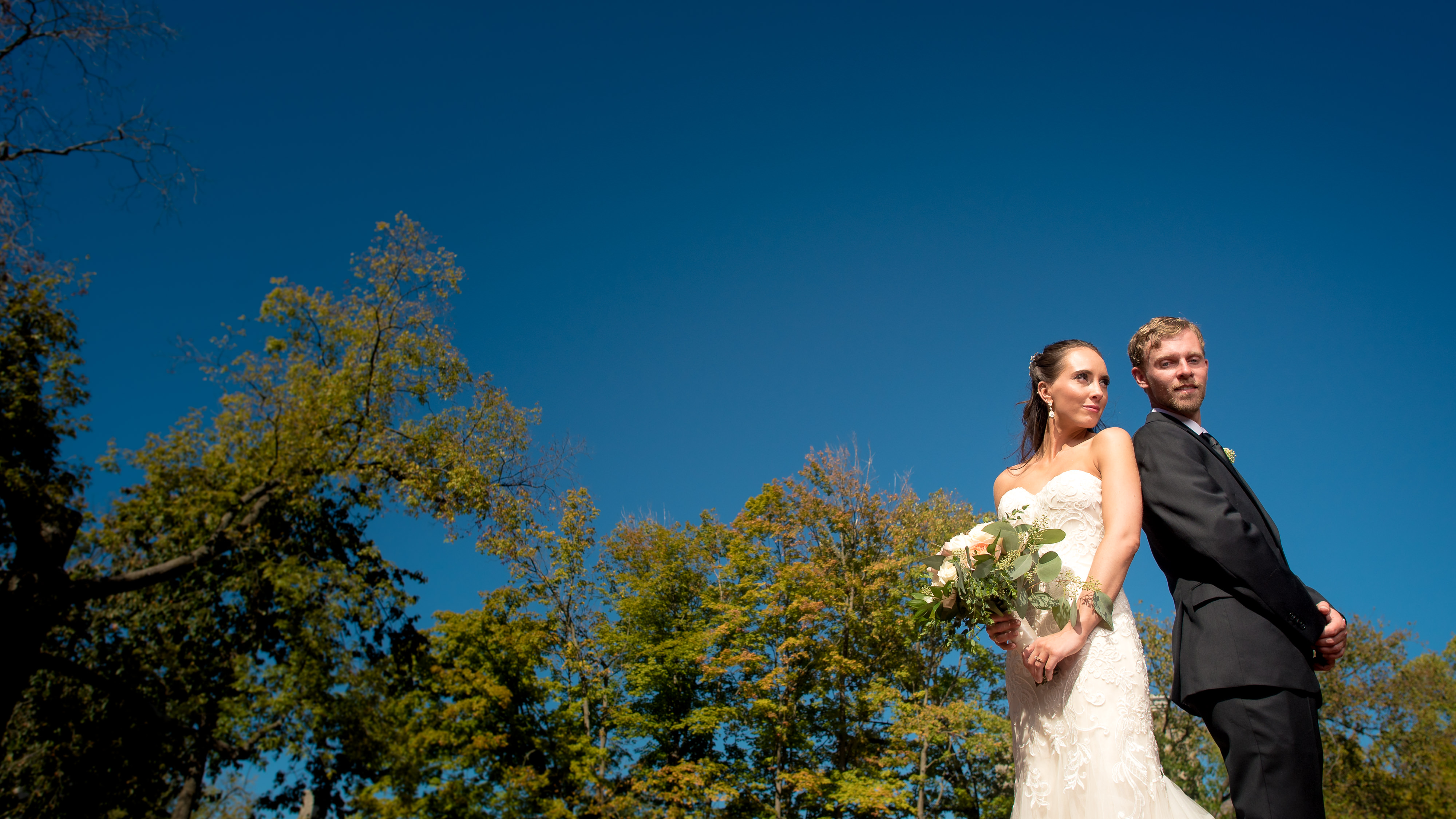 Victoria + Zach's IU Wedding