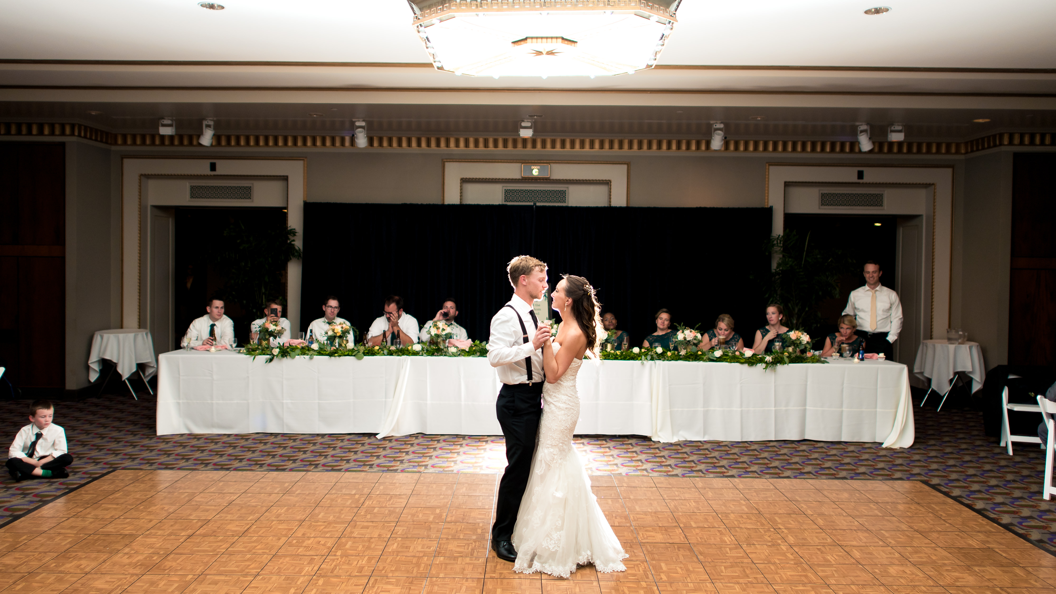 IU Auditorium Wedding First Dance