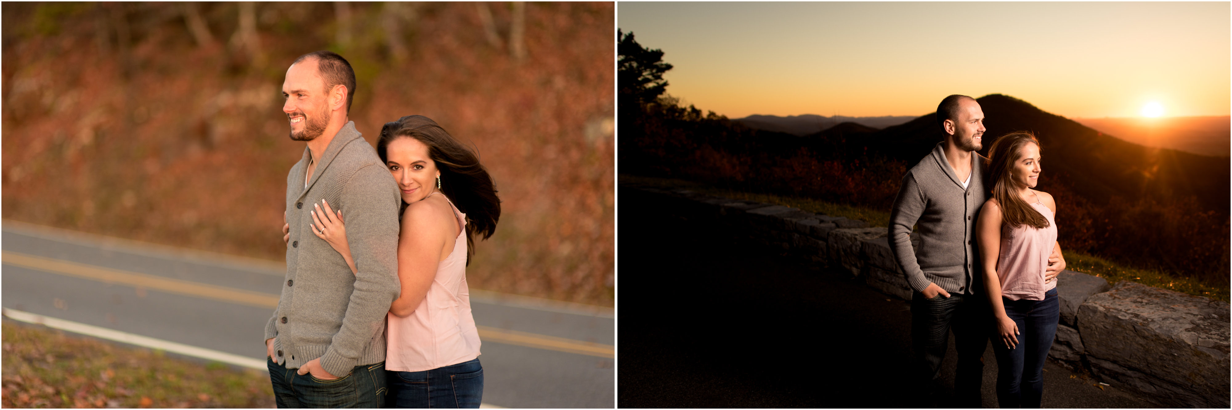 Skyline Drive Engagement Pics