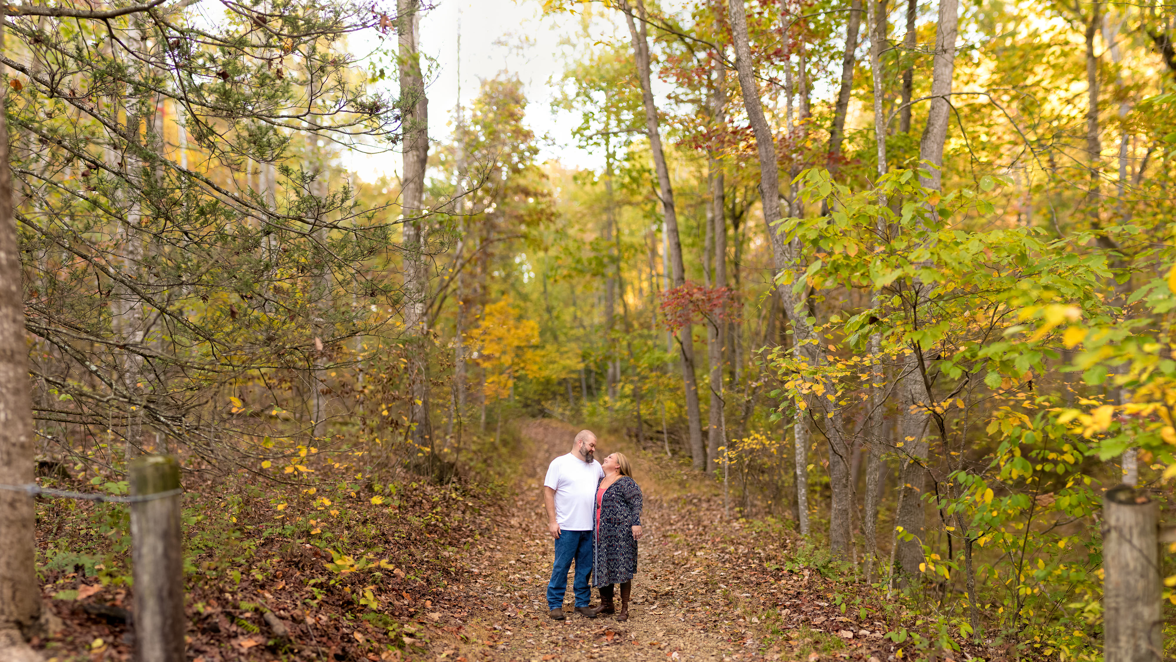 Katie + Matt's Harrisonburg Mountaintop Engagement Photos