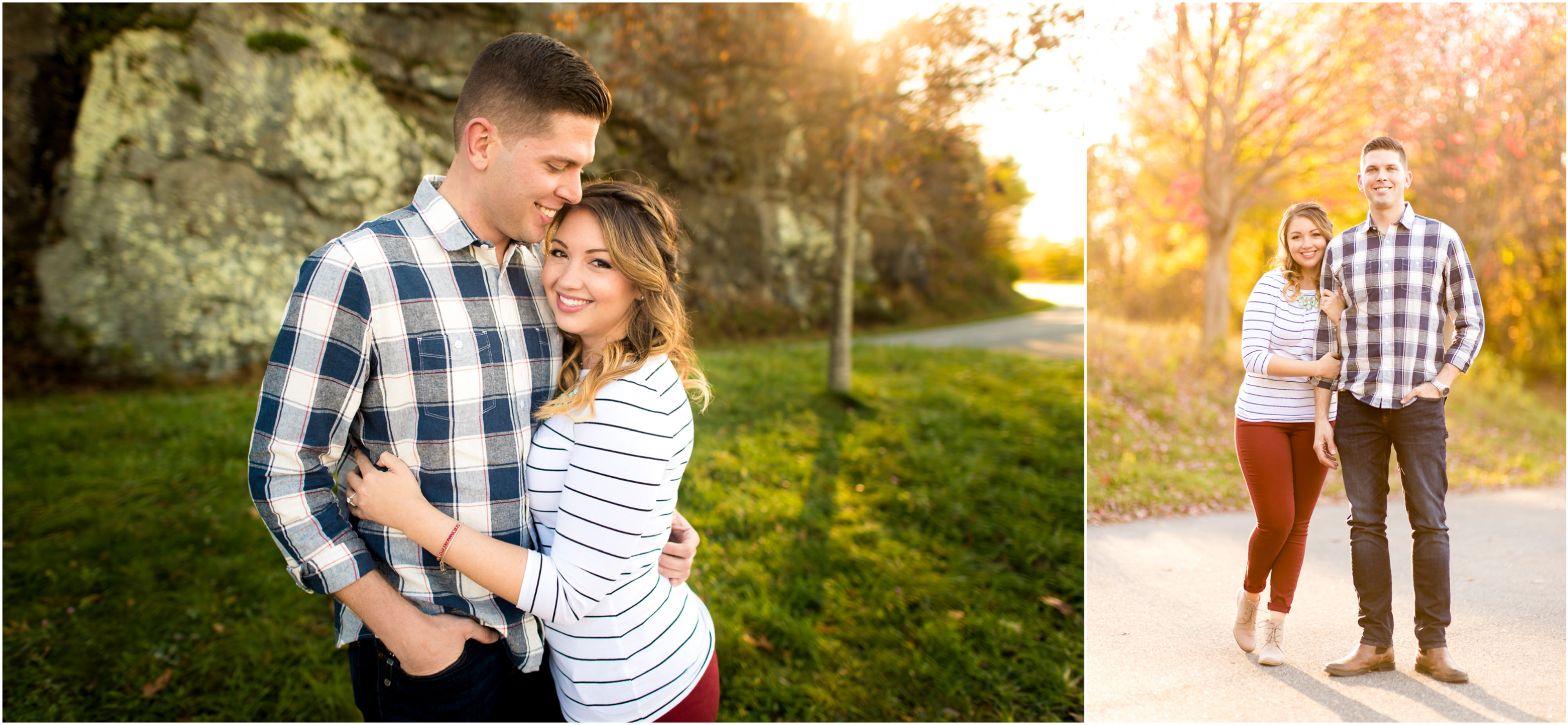 Rimma + Will's Skyline Drive Engagement Photos