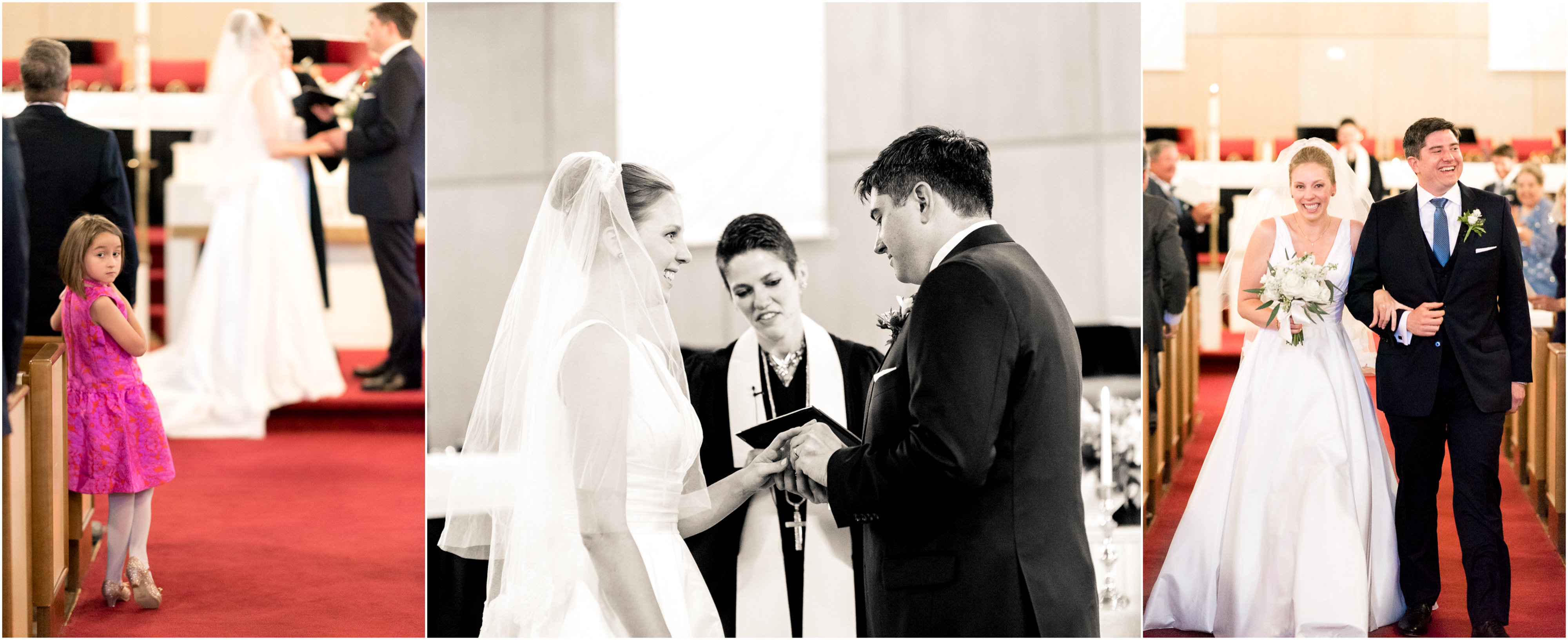 Crozet United Methodist Church Wedding Photography