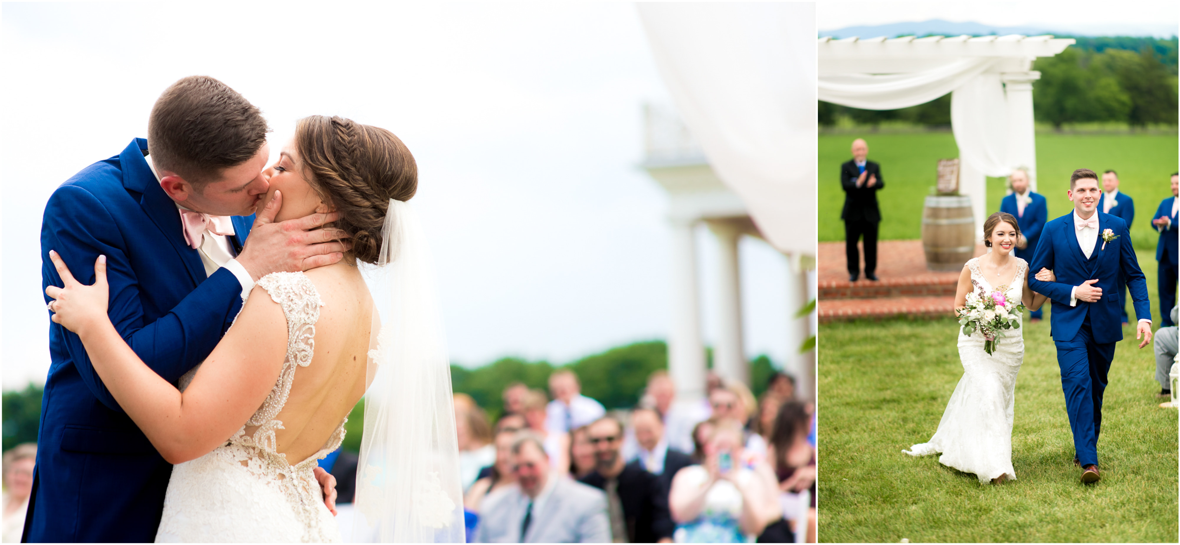 The Columns At Six Penny Farms Wedding Ceremony Photography