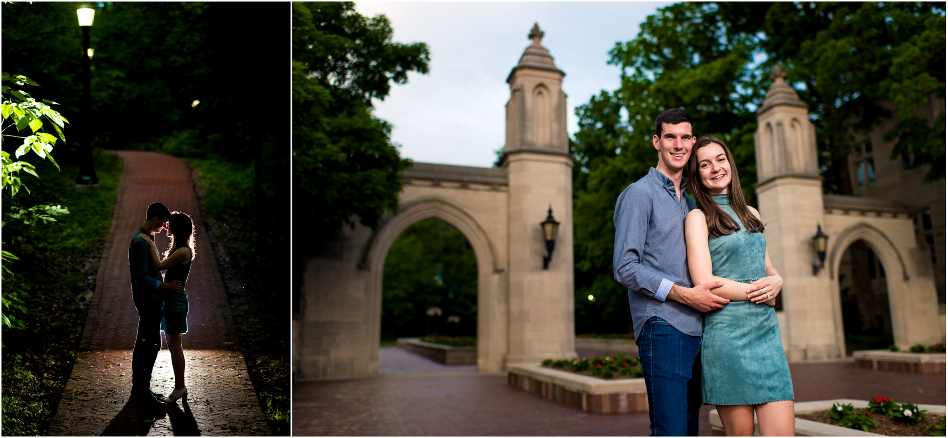 IU Bloomington Sample Gates Engagement Photos