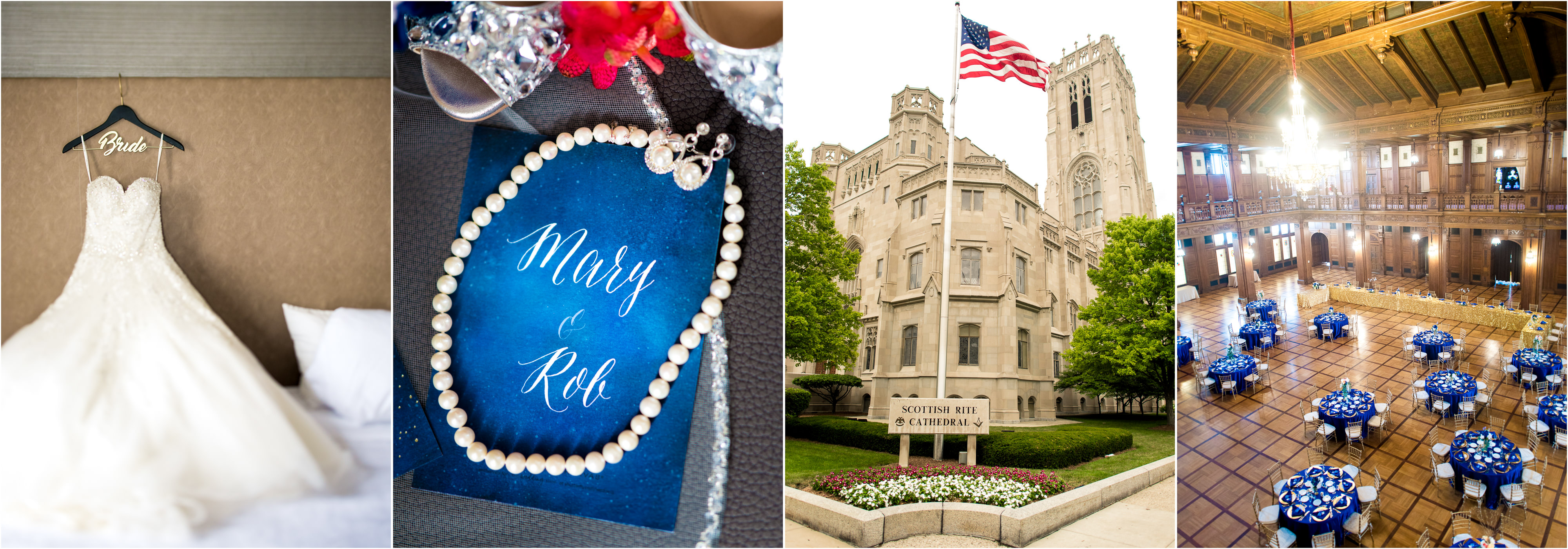 Indianapolis Wedding Details - Scottish Rite