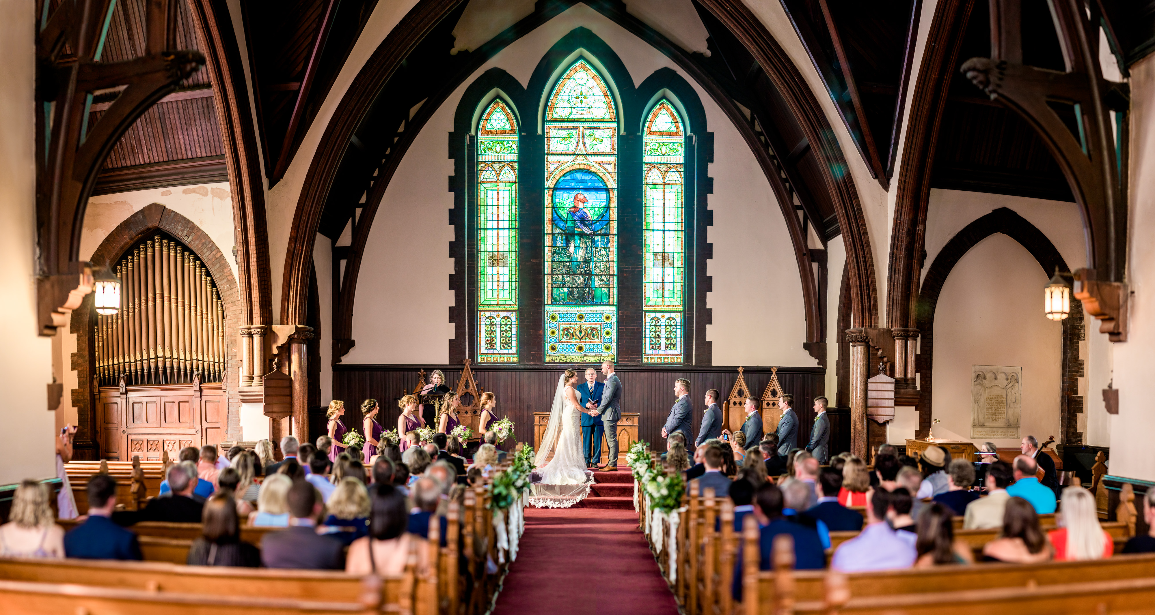 UVA Chapel Wedding Photography