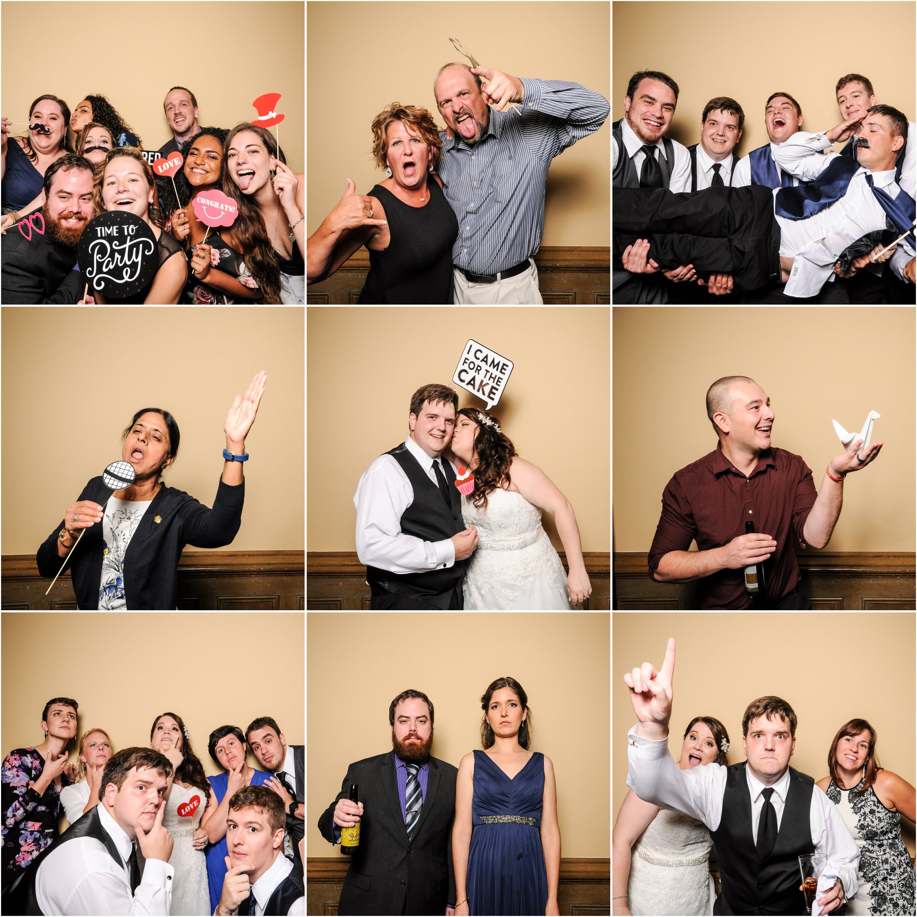 Tudor Room Wedding Photobooth