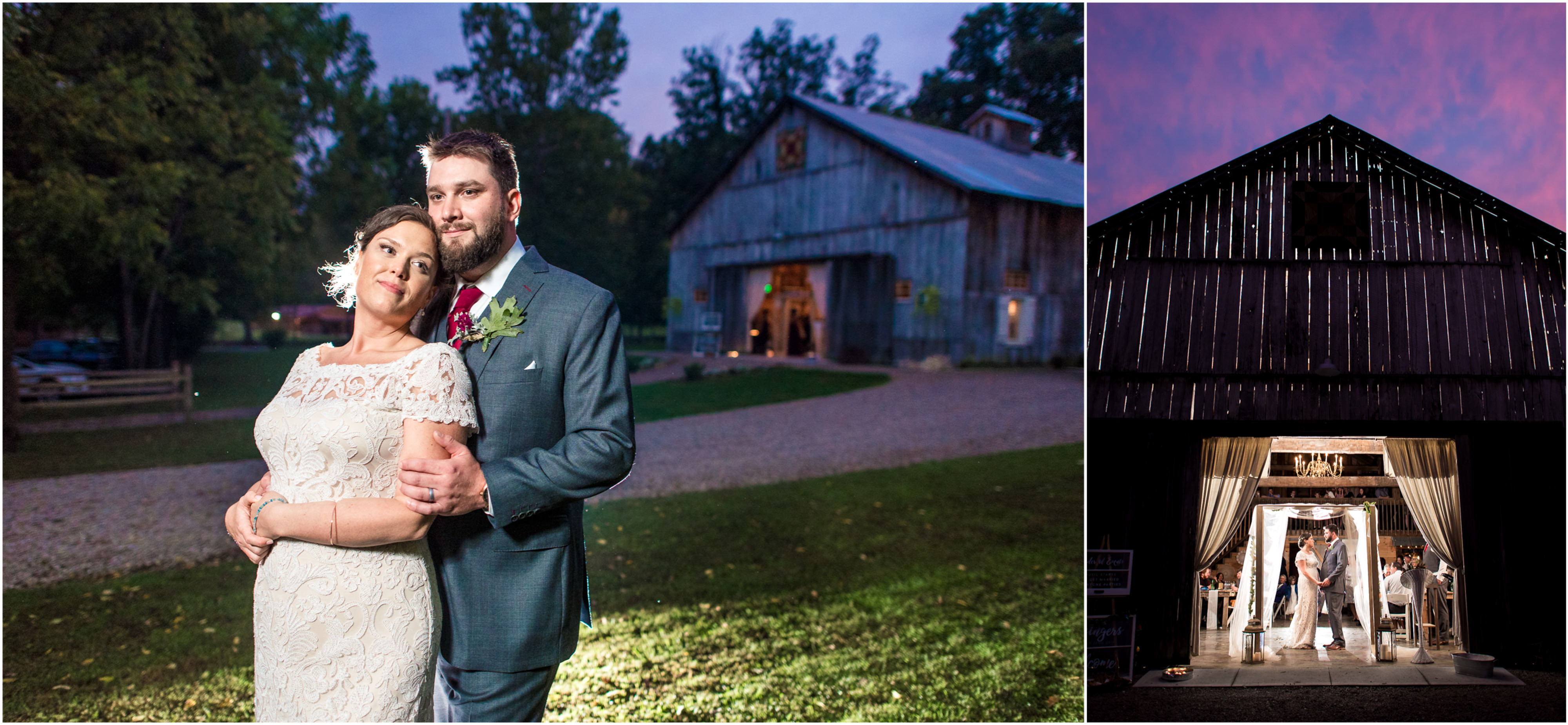 Old Barn Brown County Wedding Photos