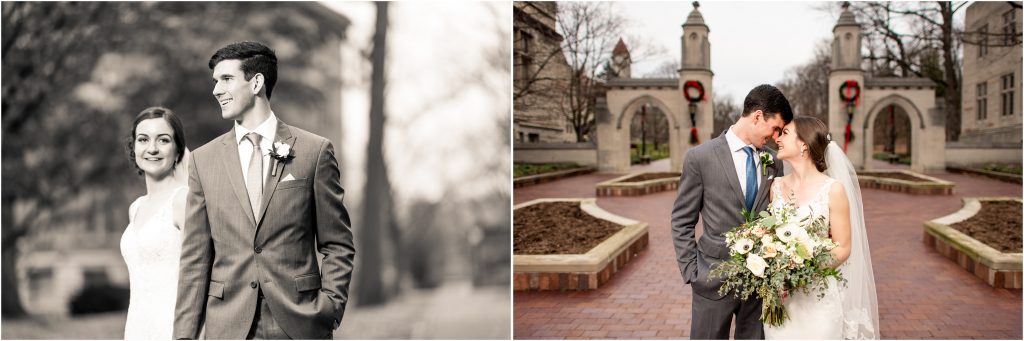 Indiana University Sample Gates Wedding Photos