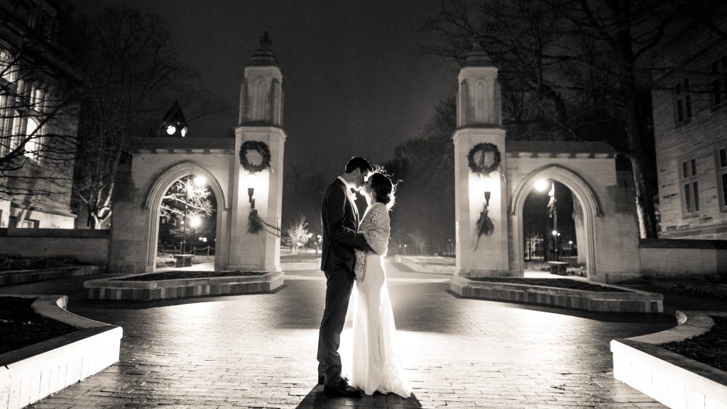 Indiana University Sample Gates Wedding Photos