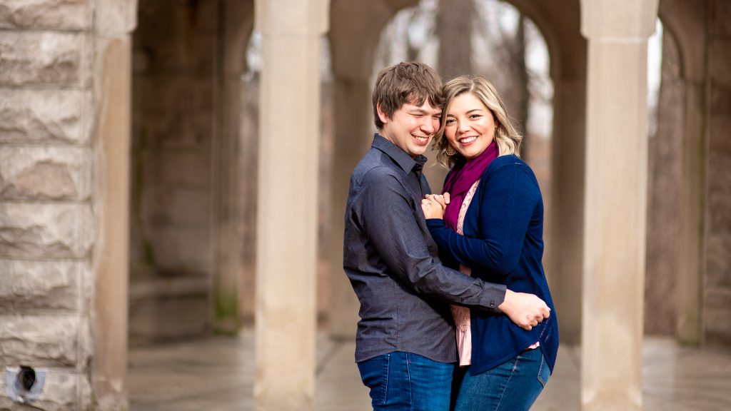 Sam + Jeremiah's Bloomington Engagement Photography