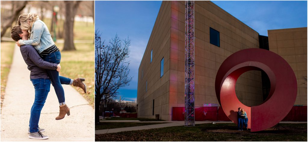 IU Engagement Photography