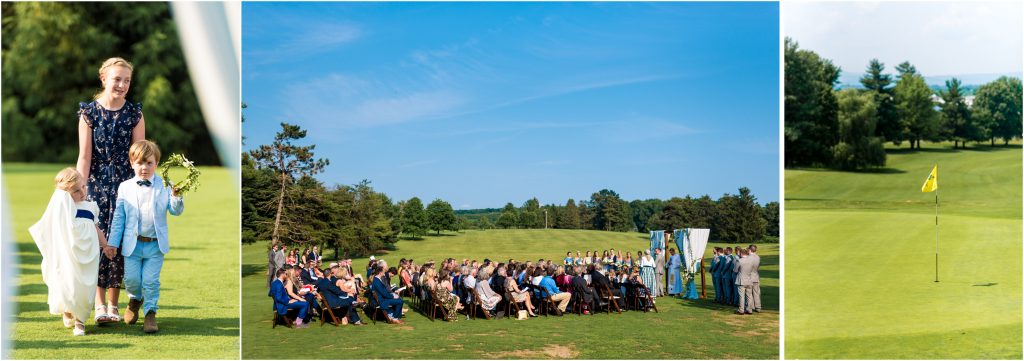 Spotswood Country Club Wedding Ceremony