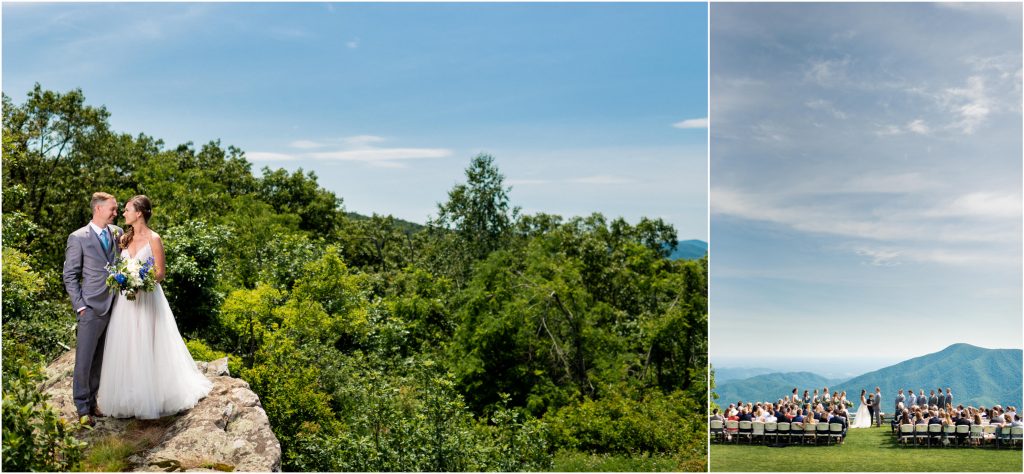 Wintergreen Resort Wedding Photography at the Blue Ridge Overlook