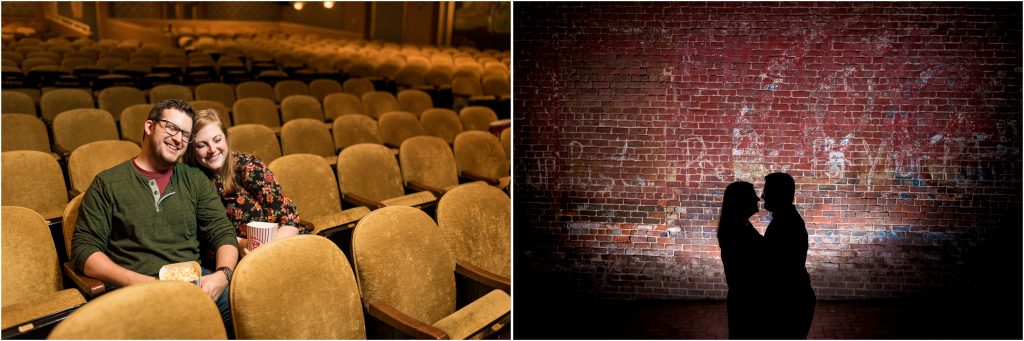 theater engagement photos