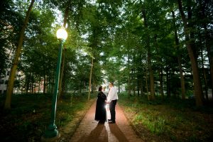 Dark and Moody Engagement Photos in Bloomington Indiana