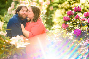T+C's lovely, relaxed, fun, colorful, springtime JMU Arboretum Engagement Photography in Harrisonburg, Virginia by TALL+small.
